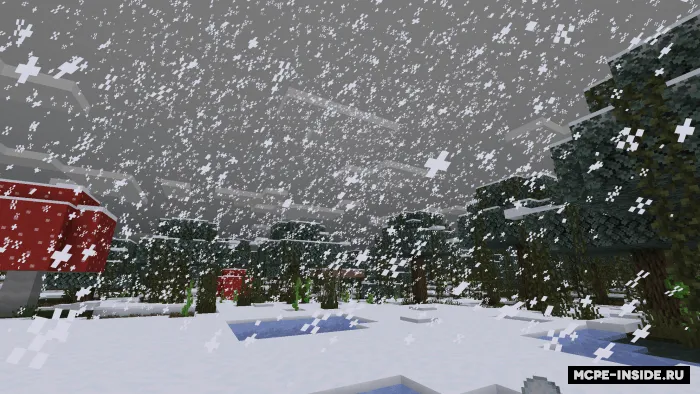 Cheksiz qor dunyosi — Minecraft mod, rasm 4