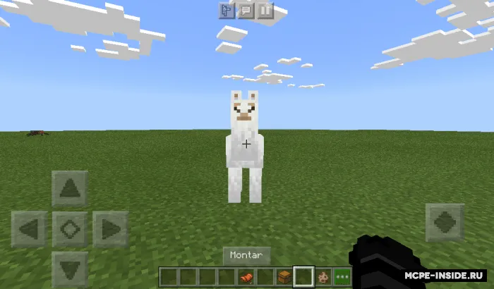 Lamalarda sayohat — Minecraft mod, rasm 1