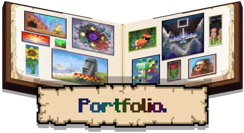 Portfolio — Minecraft mod, rasm 1