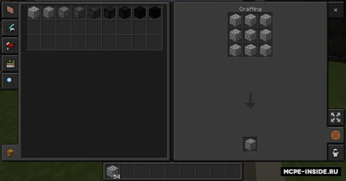 Presslangan Tosh — Minecraft mod, rasm 1