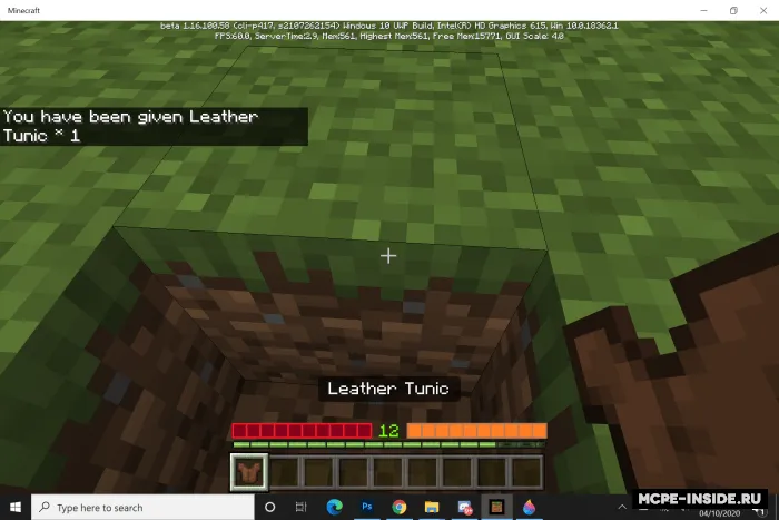 Tasodifiy rejim — Minecraft mod, rasm 2
