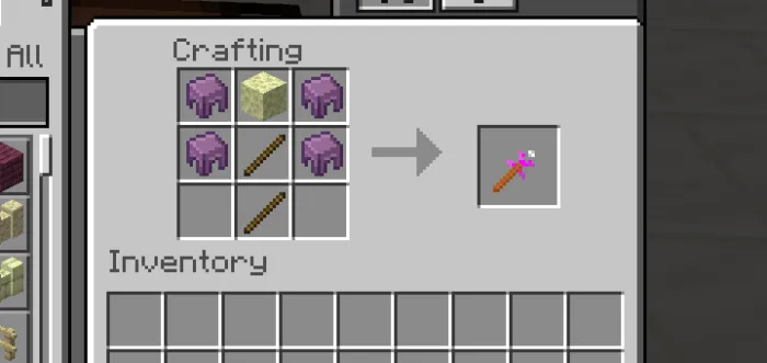 Qurol-yarog' xonasi — Minecraft mod, rasm 4