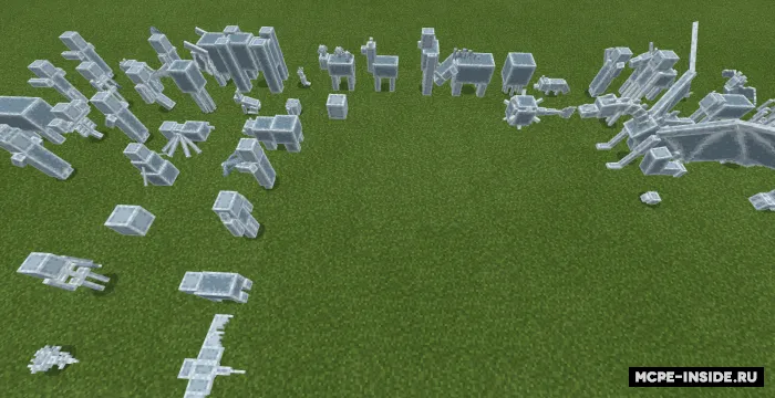 Mob haykallari — Minecraft mod, rasm 1