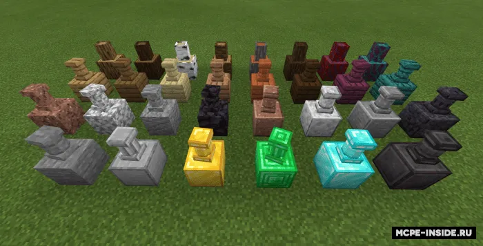 Piyedestallar — Minecraft mod, rasm 2