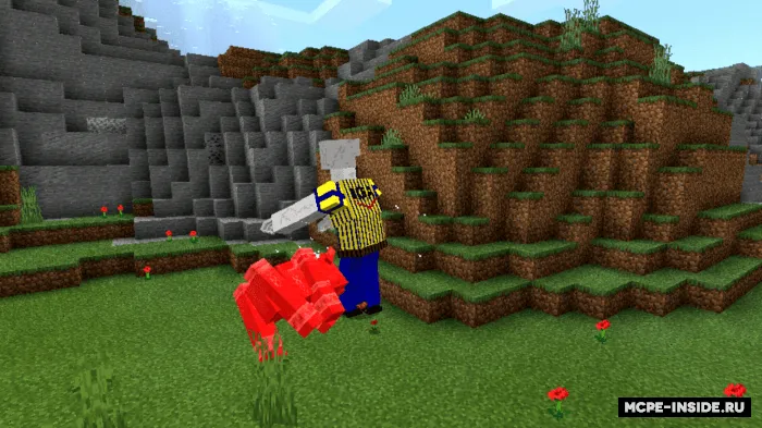 Entity 3008 — Minecraft mod, rasm 2