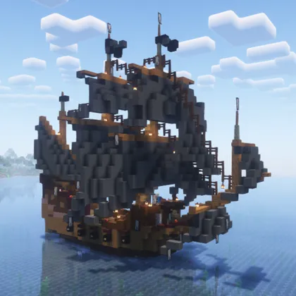 Illager Warship — Minecraft mod, rasm 1