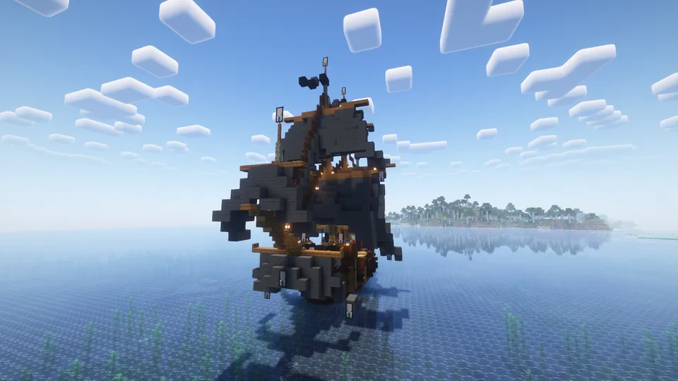 Illager Warship — Minecraft mod, rasm 3