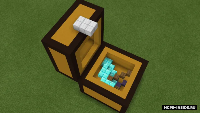Kamalak lucky blocklar — Minecraft mod, rasm 2