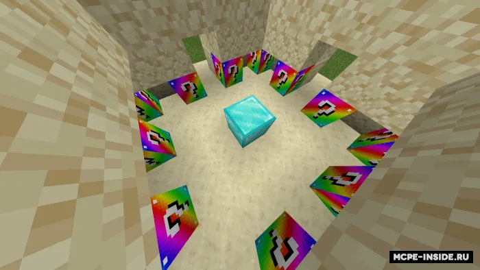 Kamalak lucky blocklar — Minecraft mod, rasm 4