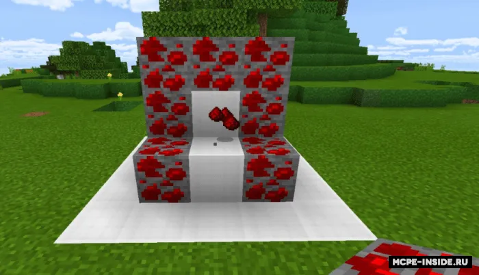 Red'dan vanil rudalar — Minecraft mod, rasm 4