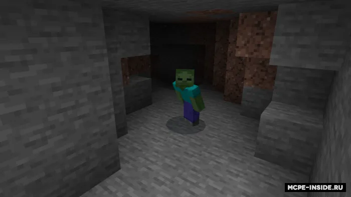 Zombi rejimi — Minecraft mod, rasm 1