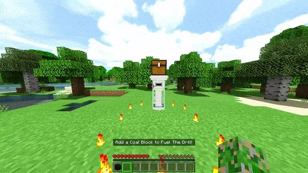 Bedrock burg'ulari — Minecraft mod, rasm 2