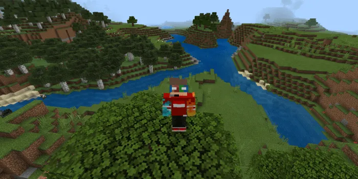 Gravitatsiyasiz o't bloklari — Minecraft mod, rasm 3