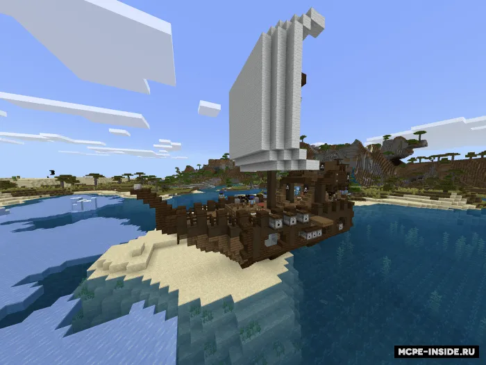 Qaroqchilar — Minecraft mod, rasm 1