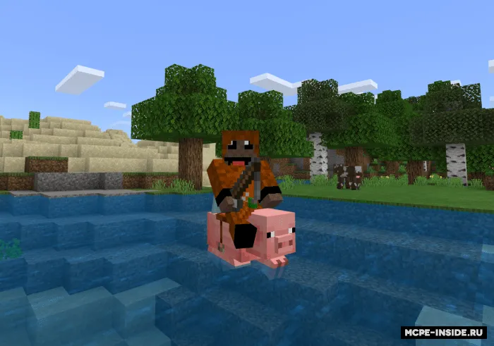 No More Water Dismounts — Minecraft mod, rasm 2