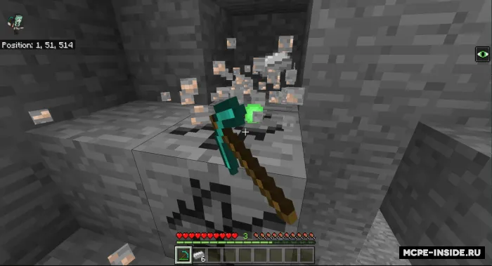 Rudani avto-eritish — Minecraft mod, rasm 3