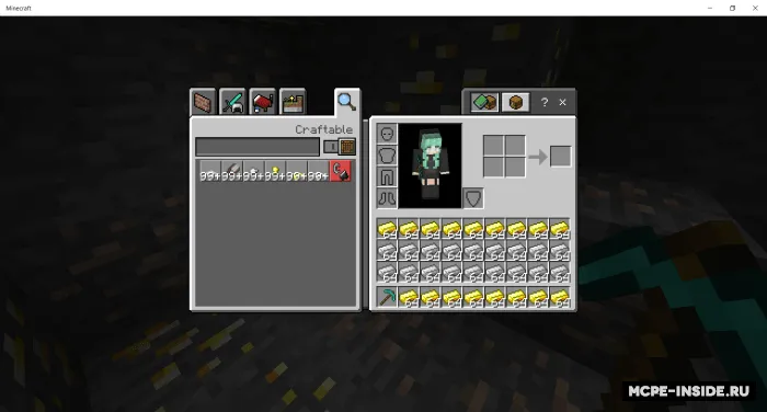 Rudani avto-eritish — Minecraft mod, rasm 4
