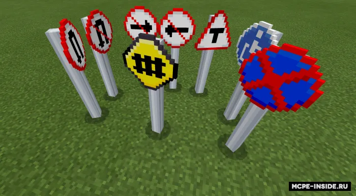 Yo'l elementlari — Minecraft mod, rasm 4