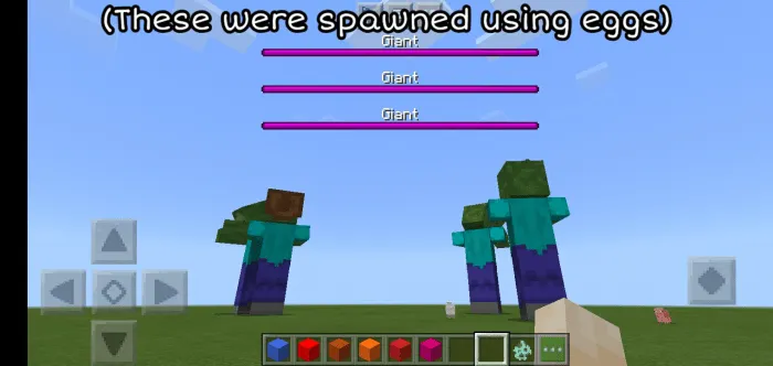 Gigantlar — Minecraft mod, rasm 2