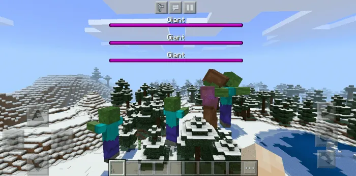 Gigantlar — Minecraft mod, rasm 4