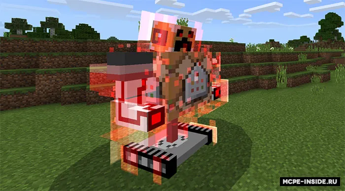 Komandir Boss Mashinasi — Minecraft mod, rasm 1