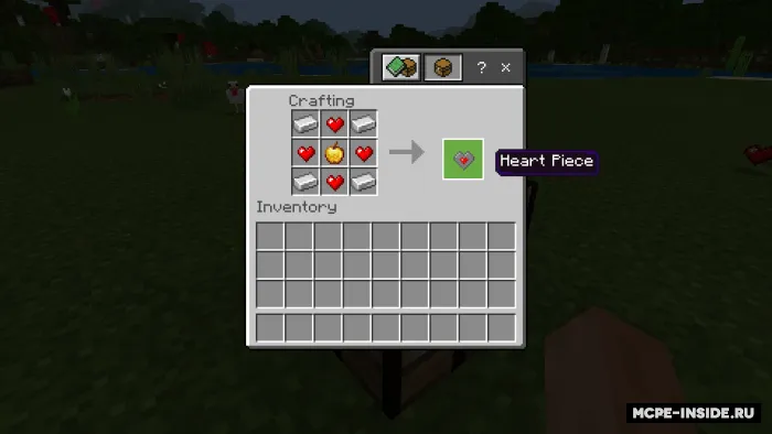 Yurak konteynerlari — Minecraft mod, rasm 2