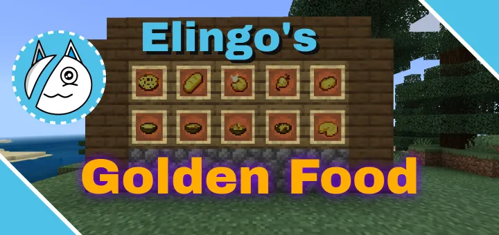 Elingodan oltin taom — Minecraft mod, rasm 1