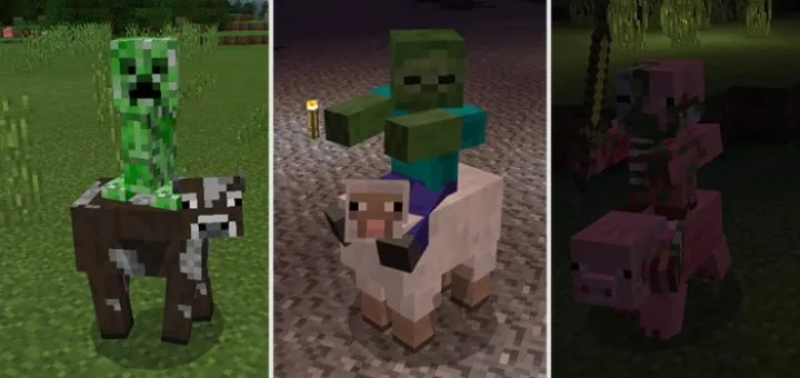 Ko'proq chavandozlar — Minecraft mod, rasm 1
