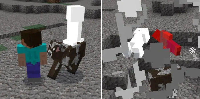 Ko'proq chavandozlar — Minecraft mod, rasm 2