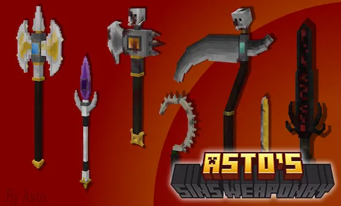 Asto's Sins Weaponry — Minecraft mod, rasm 1