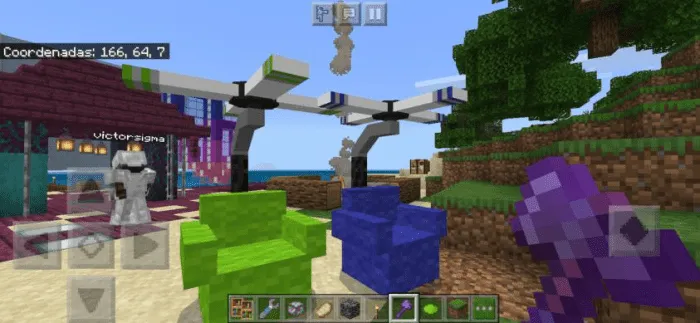 Vertolyot kreslo — Minecraft mod, rasm 2