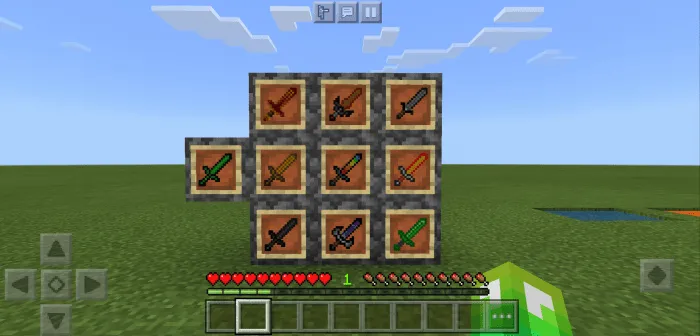 Mayya qilichlari — Minecraft mod, rasm 4