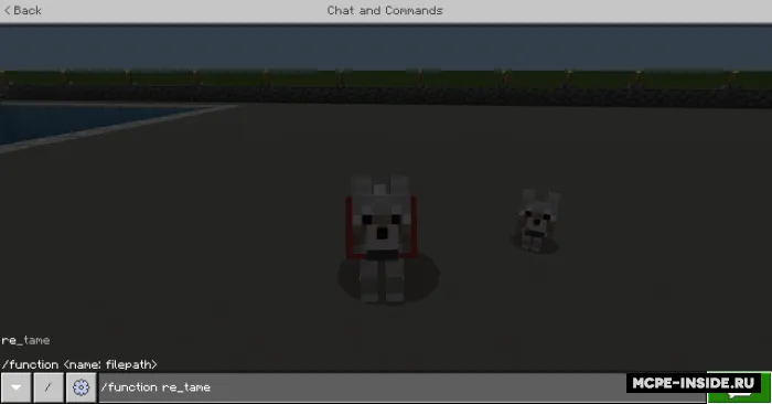 Moblar qayta qo'lga o'rgatish — Minecraft mod, rasm 2
