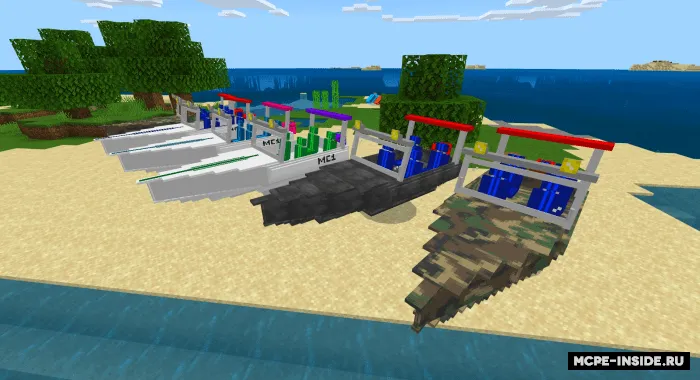 Kater va gidrotsikllar — Minecraft mod, rasm 1