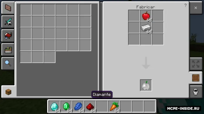 Ko'proq olma va sabzilar — Minecraft mod, rasm 2