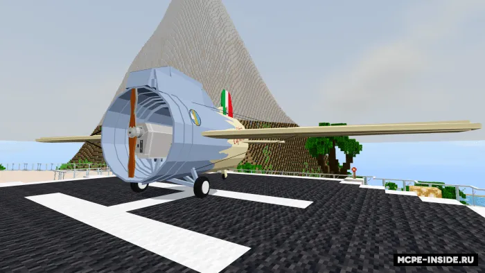 Italiya eksperimental samolyoti — Minecraft mod, rasm 1