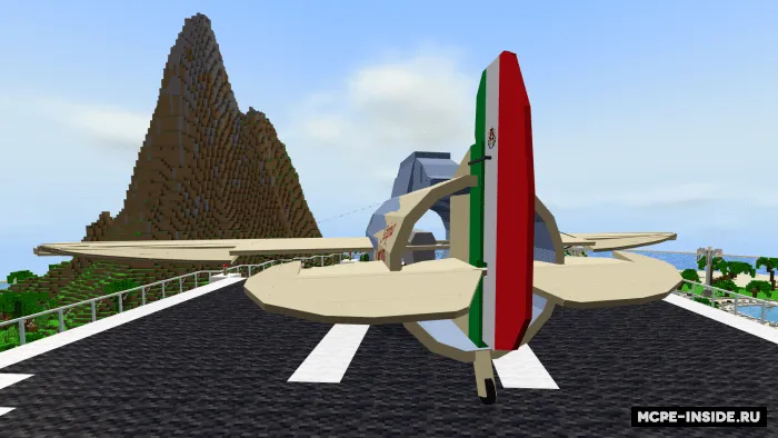 Italiya eksperimental samolyoti — Minecraft mod, rasm 3