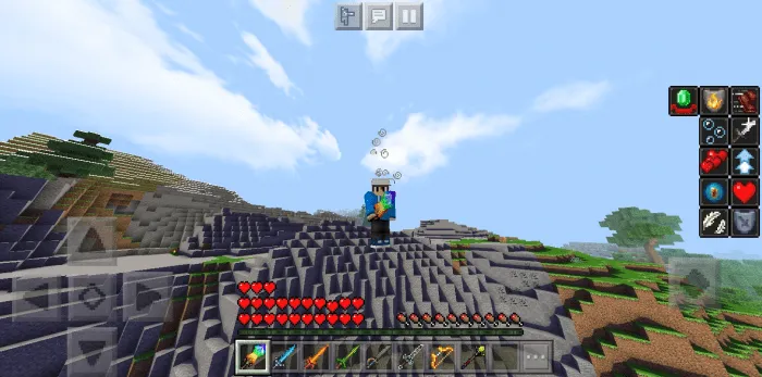 Stixiya qilichlari — Minecraft mod, rasm 3