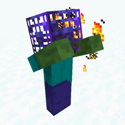 Spawner Head — Minecraft mod, rasm 1