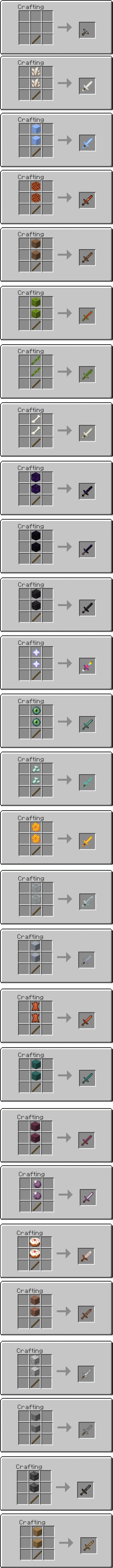 Elingodan yangi qilichlar — Minecraft mod, rasm 2