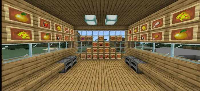 Ko'proq ovqat — Minecraft mod, rasm 2