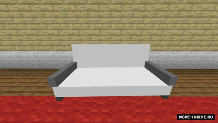 Umak mebellari: Mehmonxona — Minecraft mod, rasm 2