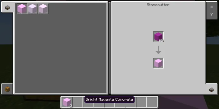 Pastel beton ranglari — Minecraft mod, rasm 2