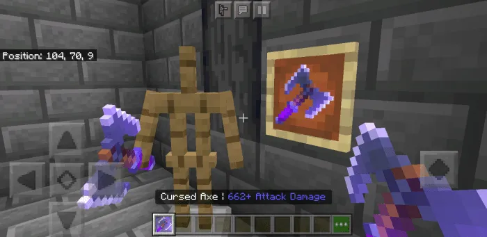 Minecraft Dungeons qurollari — Minecraft mod, rasm 4