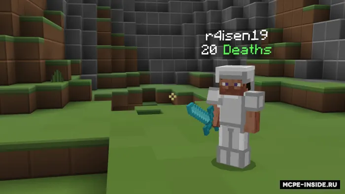 O'lim va qotillik hisoblagichi — Minecraft mod, rasm 1