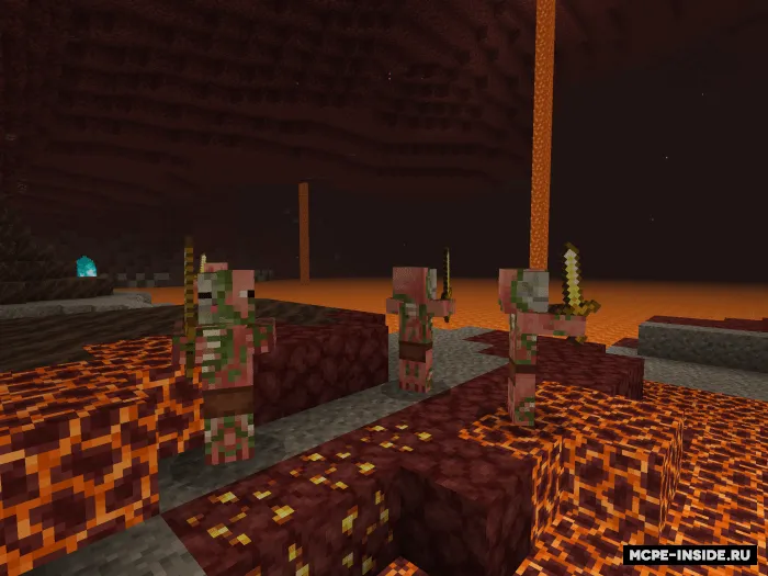 Zombi cho'chqa — Minecraft mod, rasm 1