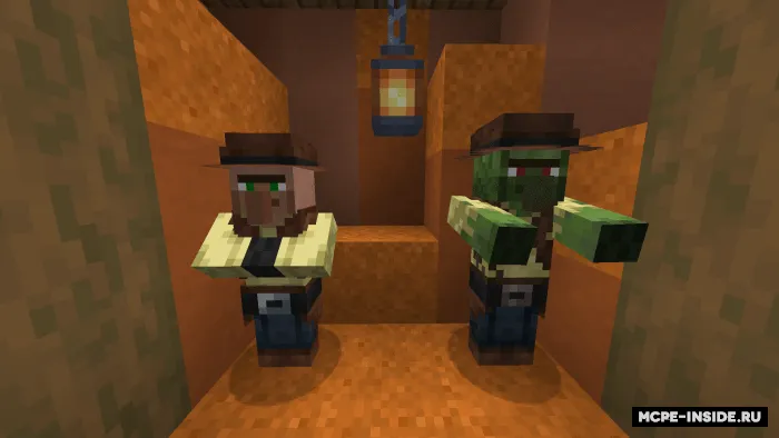 Yana qishloq aholisi — Minecraft mod, rasm 2