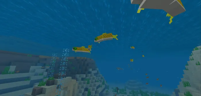 Piranhalar — Minecraft mod, rasm 2
