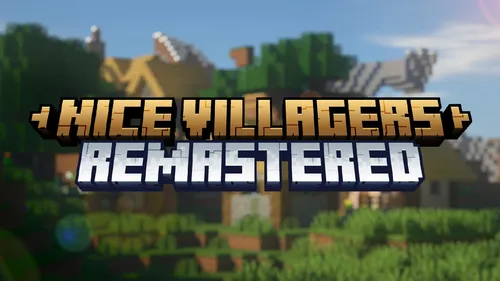 Nice Villagers Remastered — Minecraft mod, rasm 1