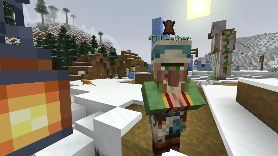 Nice Villagers Remastered — Minecraft mod, rasm 8